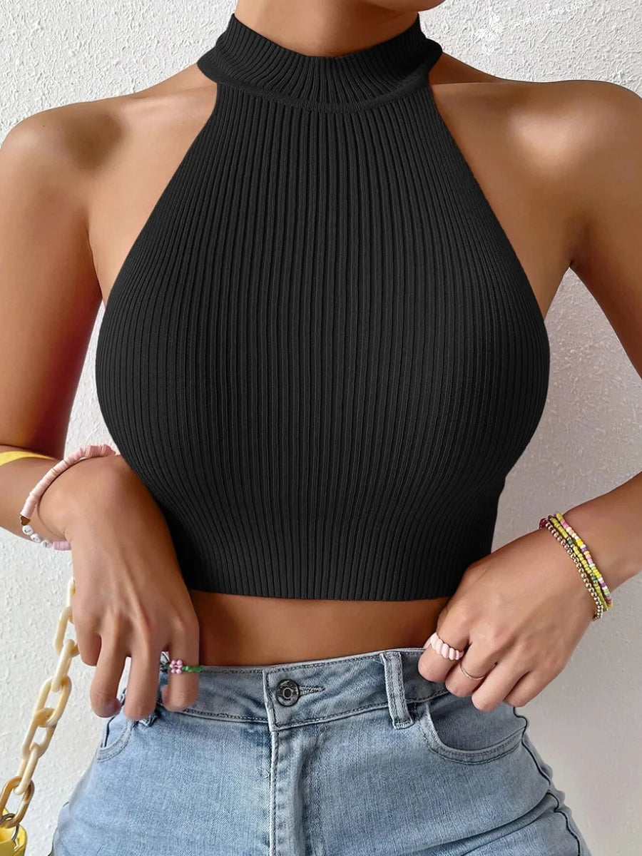 Della Crop Top